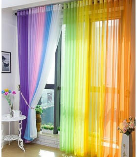 پرده حریر ساده کد K2-300